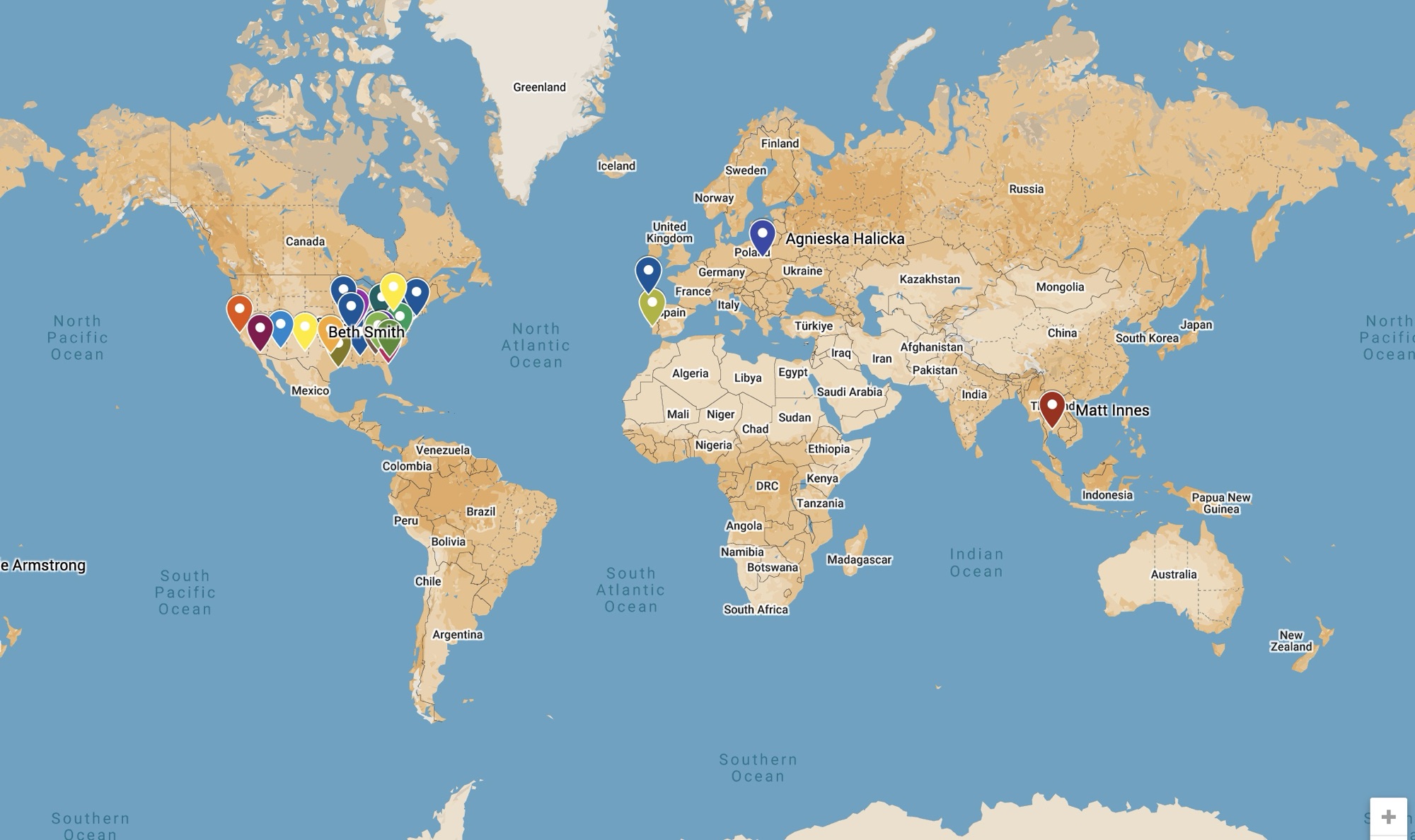 Using Google My Maps in the Gifted Classroom: Mapping The Global Innovation Lab
